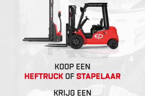 Gratis heftruck of stapelaar training inclusief certificaat