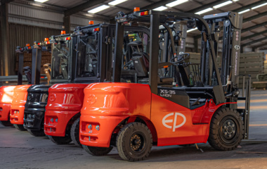 Elektrische heftruck 3500 kg van Be Green Techniek