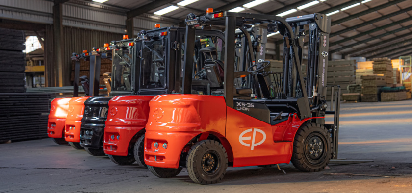 Elektrische heftruck 3500 kg van Be Green Techniek