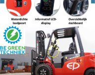 EP EFL253 elektrische heftruck 2.500 kg (2.5 ton) met li-ion-accu