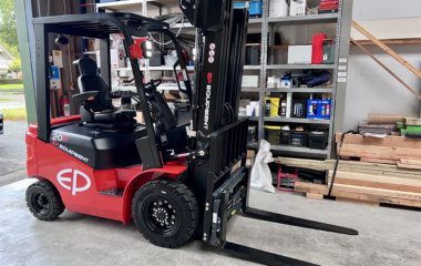 Elektrische heftruck 4-wielen 4800 mm hefhoogte Be Green Techniek EP
