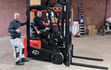 EP CPD15TVL 4800 mm 3-wiel elektrische heftruck
