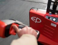 EP ES12-12MM elektrische stapelaar monomast