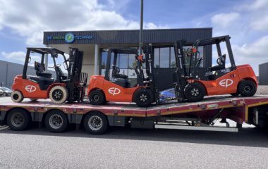 Be Green Techniek, Verno verhuur EP Heftrucks