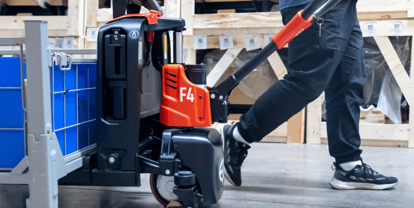 Moderne elektrische palletwagen