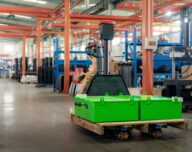 EP XP15 autonome mobiele robot (AMR) palletwagen