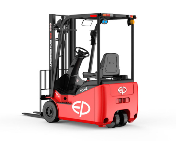EP TCL122 elektrische drie-wiel heftruck 1.200 kg (1.2 ton)