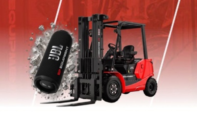 Gratis JBL Flip cadeau bij aankoop van een EP Equipment heftruck in september