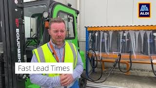 Inzet EFL serie bij Aldi UK